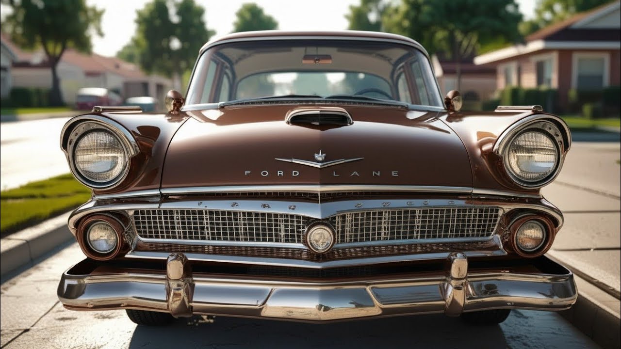 “1959 Ford Fairlane 500 Galaxie Club Sedan | Clásico Americano Inmortal”
