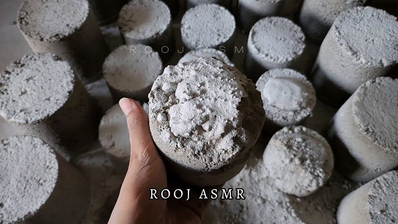 Stoney River Sand (Part-1)🩶 Dry Floor Crumbles + Smashing Only | Lots of Dustplay🌪Satisfying | ASMR