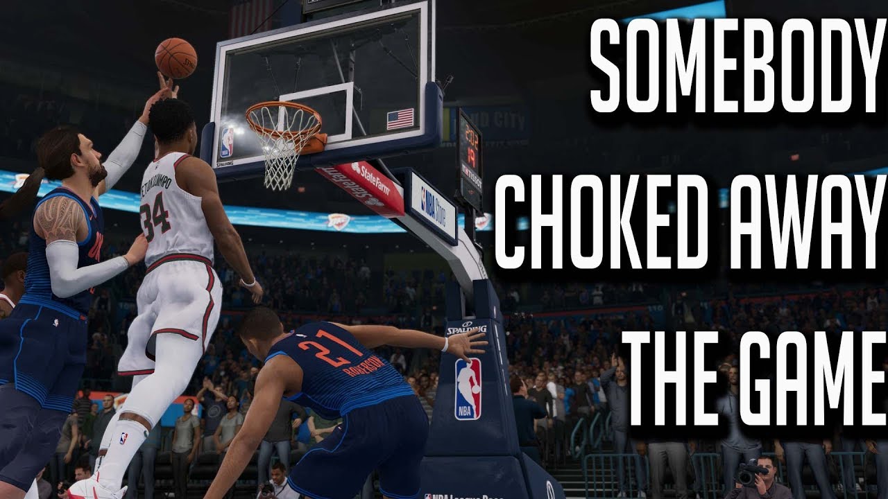 NBA LIVE 19 ONLINE H2H - WILL THE GREEK FREAK CHOKE OR BE A HERO!!!!!! #KEEPSIMALIVE