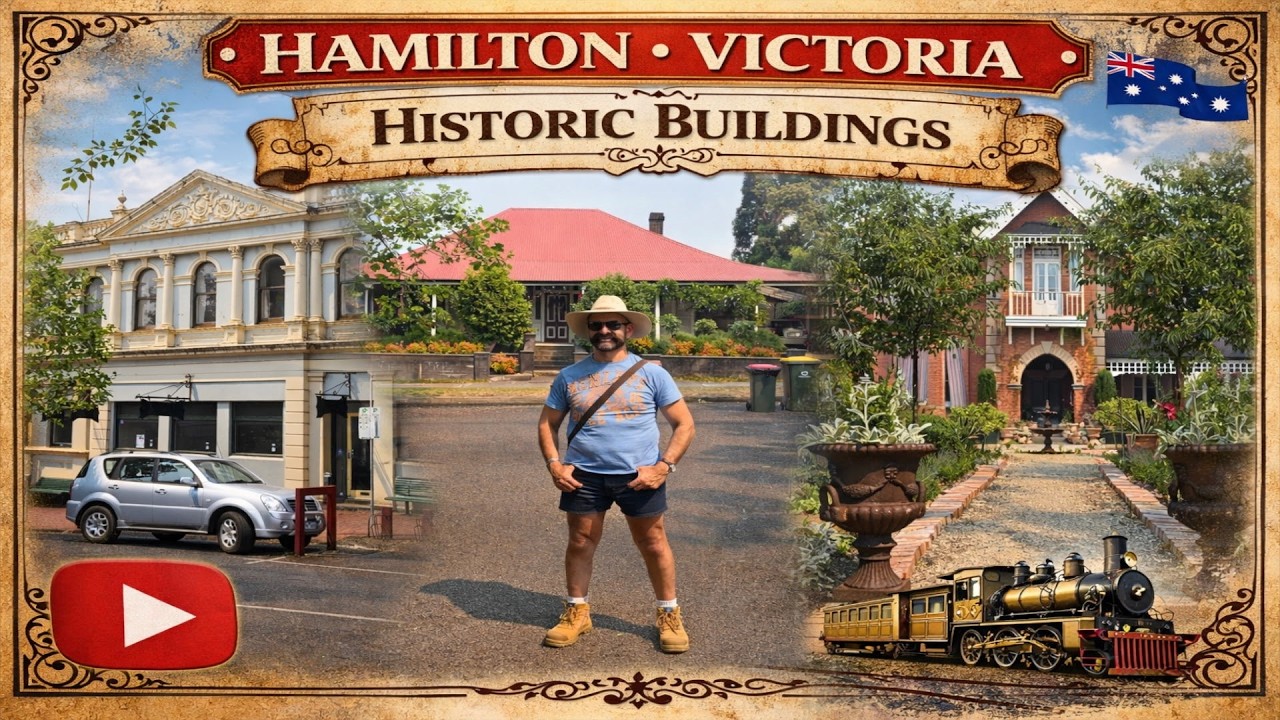 HAMiLTON / THE CAPITAL OF SHEEP PASTORAL COUNTRY / HISTORIC BUILDINGS