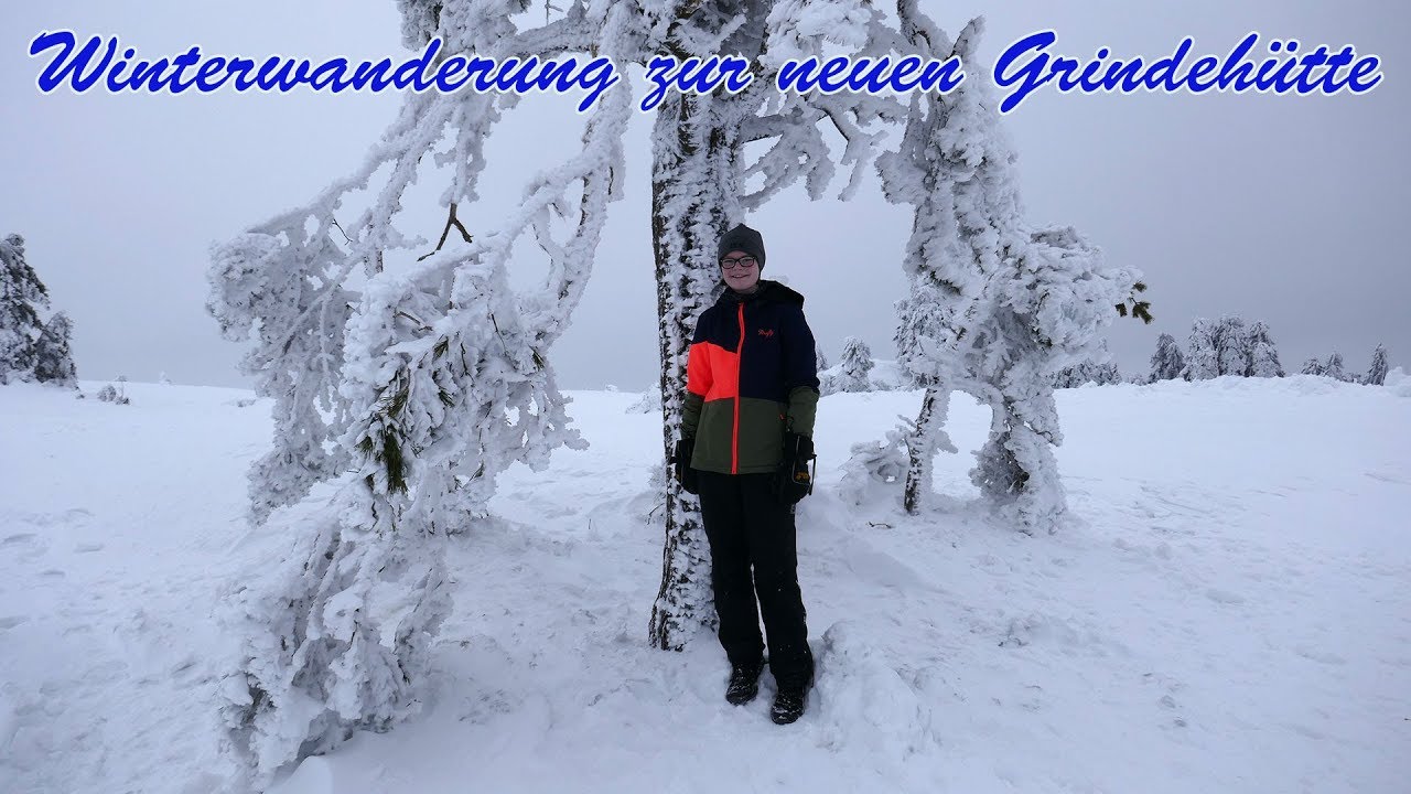 Schneewanderung zur neuen Grindehütte