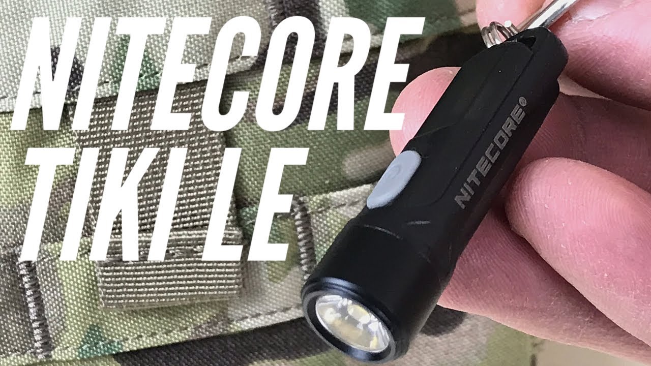 FIRST LOOK: Nitecore Tiki LE Keychain Light - 300 Lumens & .37 Ounces