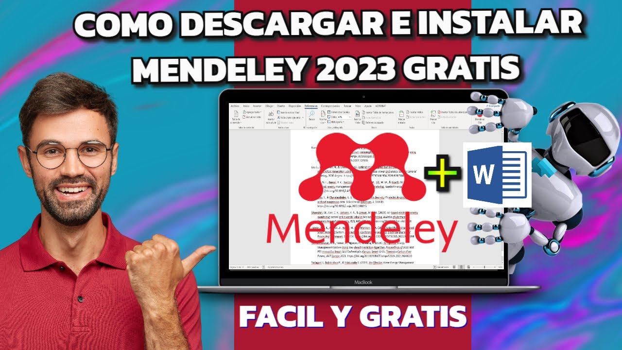 📚 Cómo DESCARGAR E INSTALAR MENDELEY 2024 en WORD desde cero FÁCIL Y RÁPIDO [Gestor de referencias]