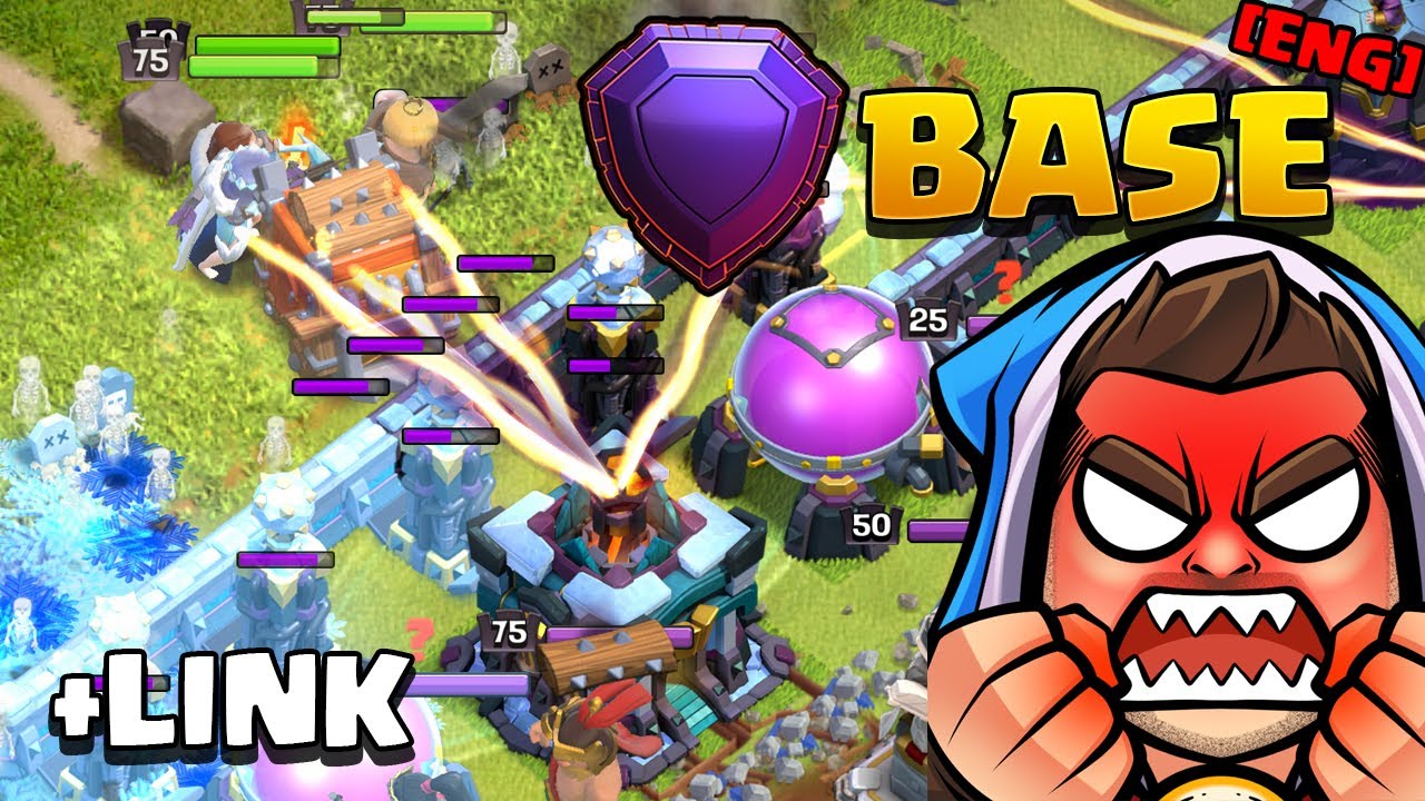 Legend Base tilts attackers | Anti Golem Super Wizard Base | #clashofclans