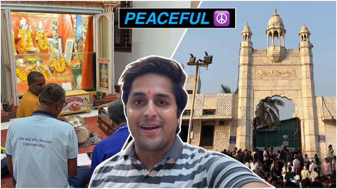 Ek Hi Din Haji Ali Aur Laxmi Mandir ❤️ Mumbai Spiritual Journey Vlog