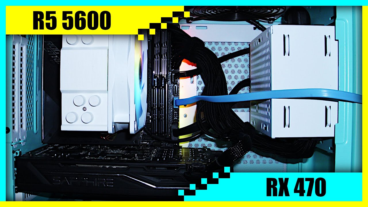Ryzen 5 5600 + RX 470 Gaming PC in 2022 | Tested in 7 Games