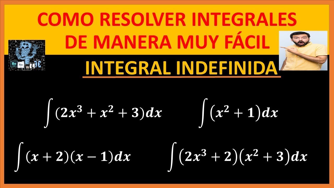 INTEGRALES INDEFINIDAS-(DESDE CERO¡¡¡)-CLASE #1| PASO A PASO