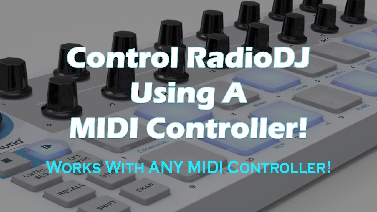 RadioDJ MIDI Controller Setup