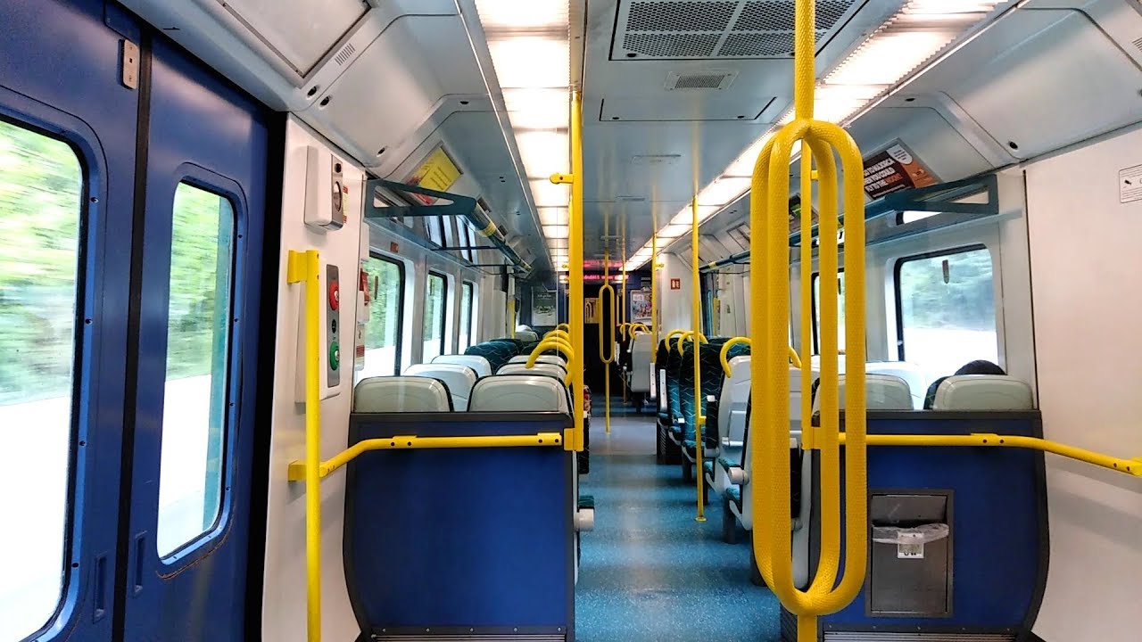 On Board an IE 29000 Class Commuter Train - Harmonstown to Howth Junction