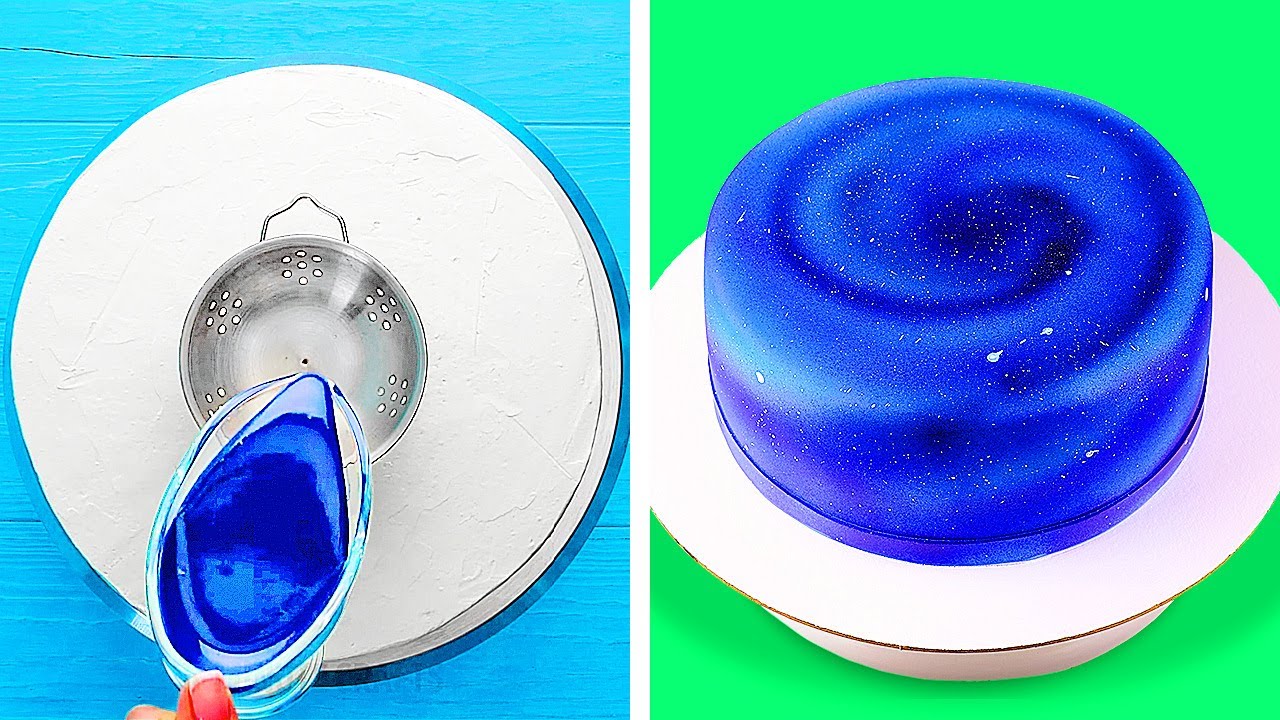 EASY CAKE DECORATION IDEAS || Recipes, food decor, kitchen hacks