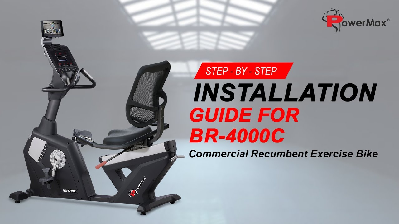 Easy Installation Guide: Powermax Fitness BR-4000C Exercise Bike  #Installation #PowermaxFitness
