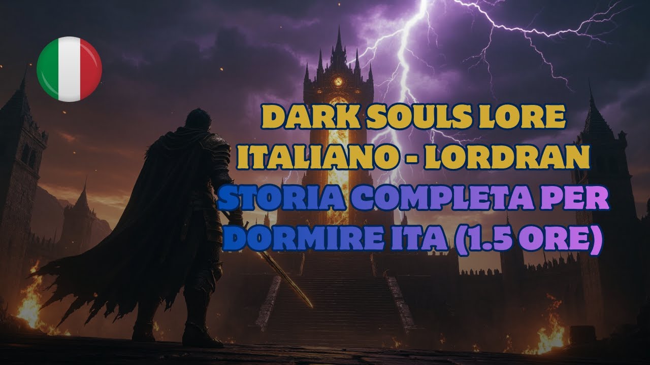 DARK SOULS LORE ITALIANO | Lordran Storia Completa per Dormire ITA (1.5 ore)