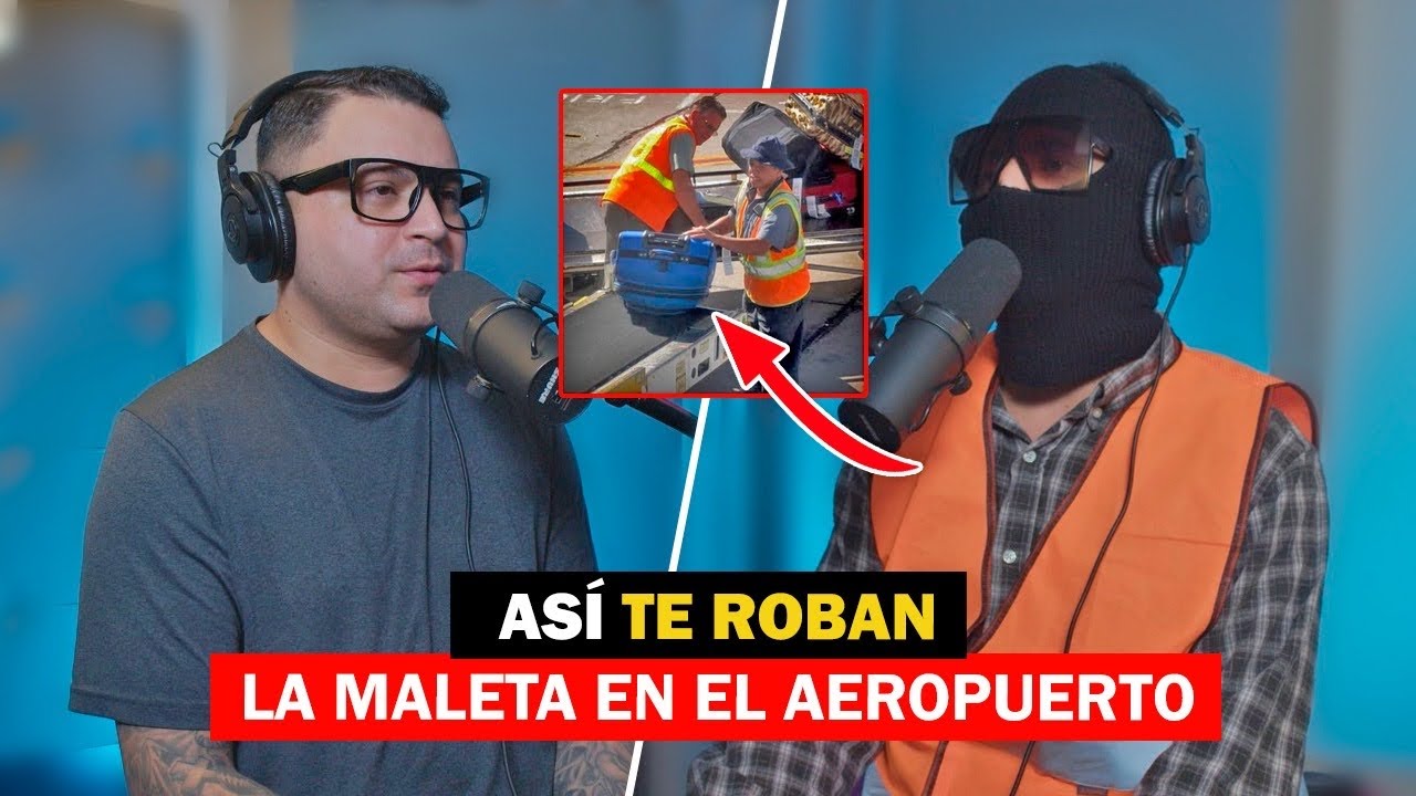 EX TRABAJADOR DE AEROPUERTO DICE COMO ROBAN LAS MALETAS | Rubén # 148