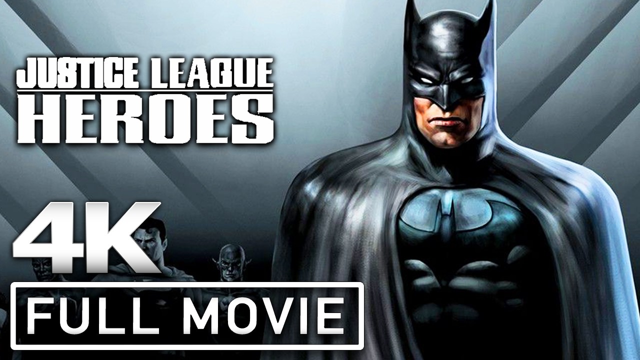JUSTICE LEAGUE HEROES All Cutscenes (Full Game Movie) 4K 60FPS Ultra HD