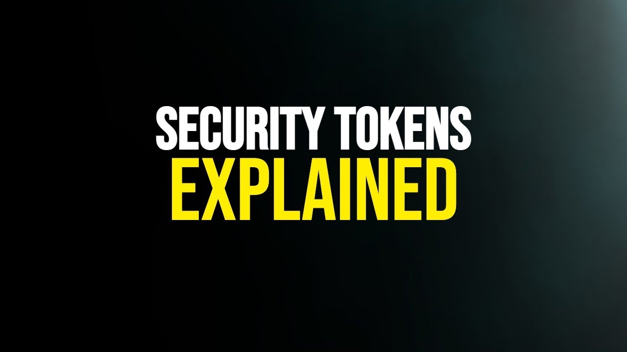 Security Tokens Explained
