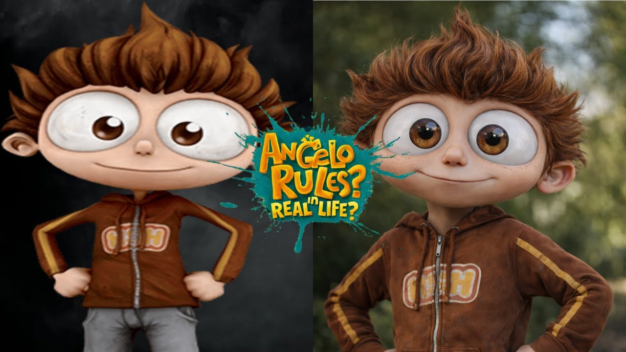 Angelo Rules Characters in Real Life | AI Transformation 😎📱✨