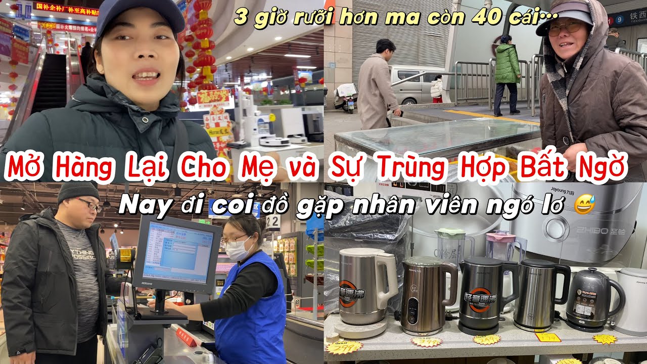843]Vô Tình Gặp Mẹ Bán Chậm Vừa Nói Mở Hàng Lại Khách Ghé Cuối Cùng Bán Sạch Bách Trùng Hợp Thật 😅