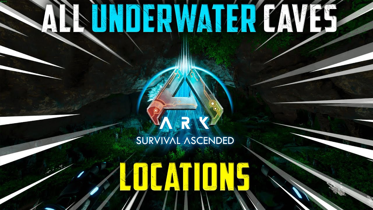 All Underwater Caves/Pearl caves Location in ARK SURVIVAL ASCENDED (ASA)