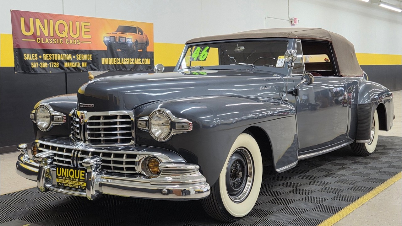 1946 Lincoln Continental Convertible | For Sale $59,900