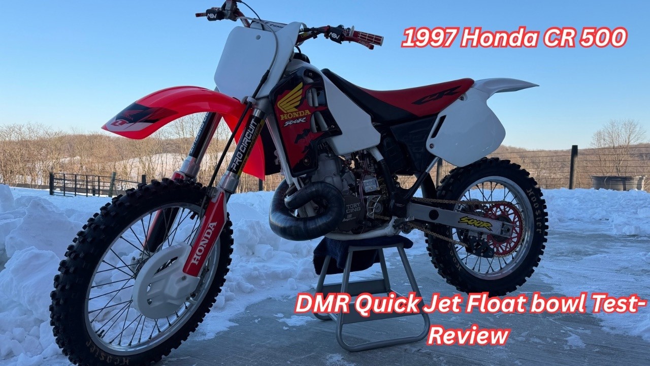 Поплавковая чаша DMR Quick Jet на CR 500 (тест-обзор)