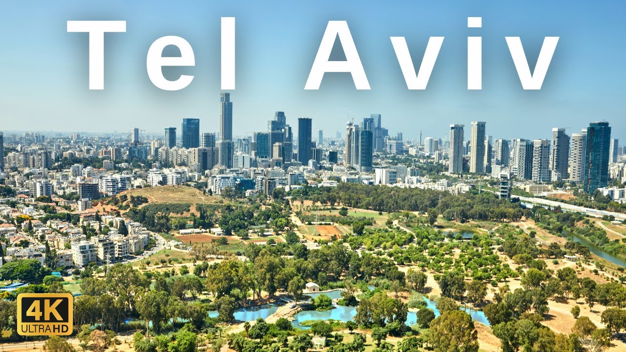 Tel Aviv, Israel 🇮🇱 in 4k - Israel cityscape