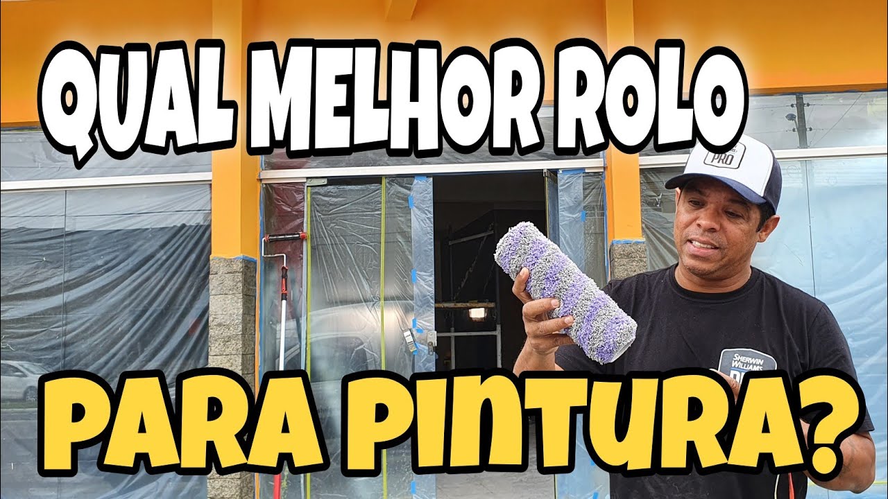 Como pintar parede e qual melhor rolo para pintura de parede!