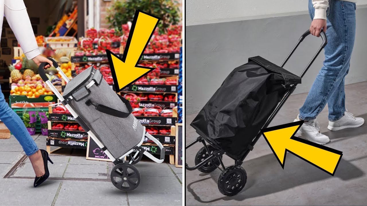 🔥 Los 5 mejores CARROS DE LA COMPRA BARATOS de Amazon [2025] Plegables, Ligeros, de Aluminio