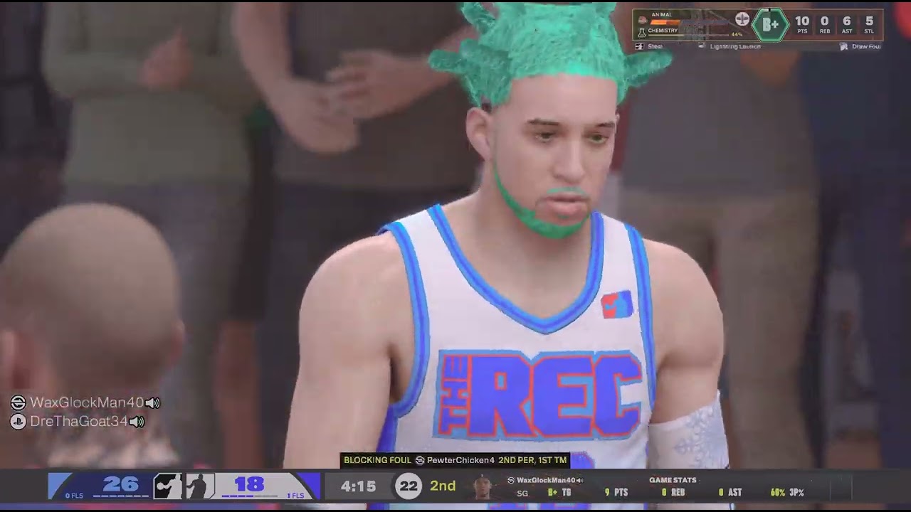 NBA 2K26 35 points 12 assist 7 steals in REC