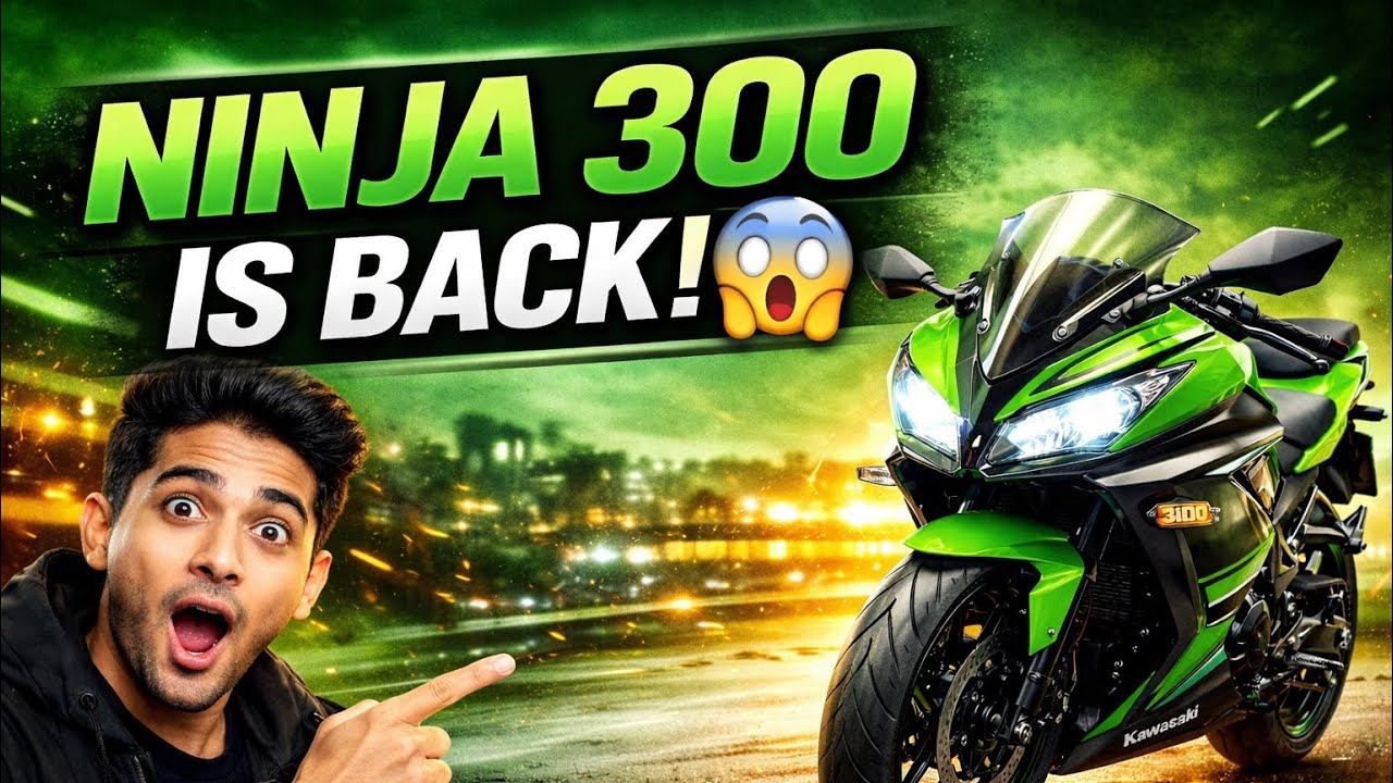 Ninja 300 2026 🔥 India Launch Soon | Best Sports Bike Under ₹4 Lakh?