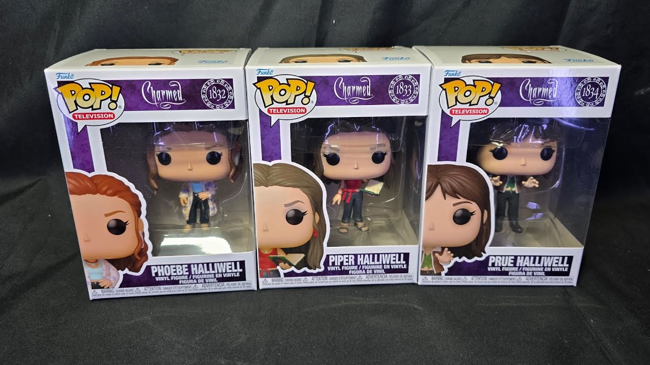 Unboxing: Charmed Funko Pop Vinyl Figures - Phoebe, Piper and Prue Halliwell