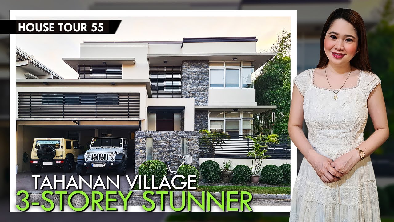 3-Storey Zen House with Roof-deck For Sale in Tahanan Village : House Tour 55