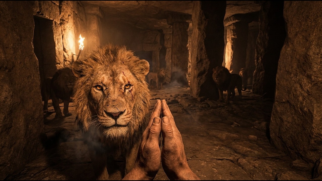 POV: You are Daniel and you are in the lions' den