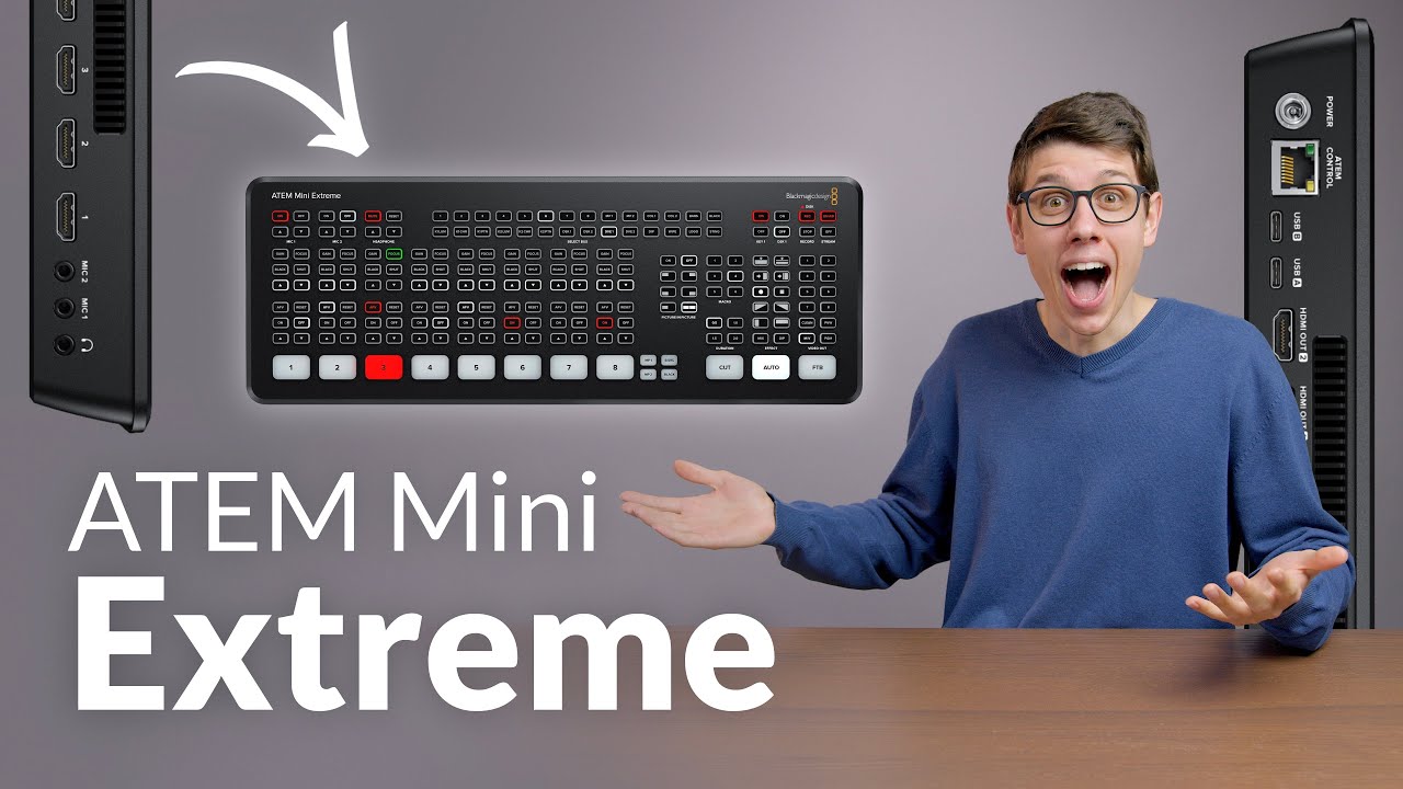 Blackmagic ATEM Mini Extreme ISO &ndash; &Uuml;berblick Deutsch