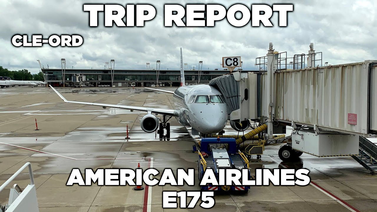 Trip Report | American Airlines E175 Economy | Cleveland (CLE) - Chicago O'hare (ORD)