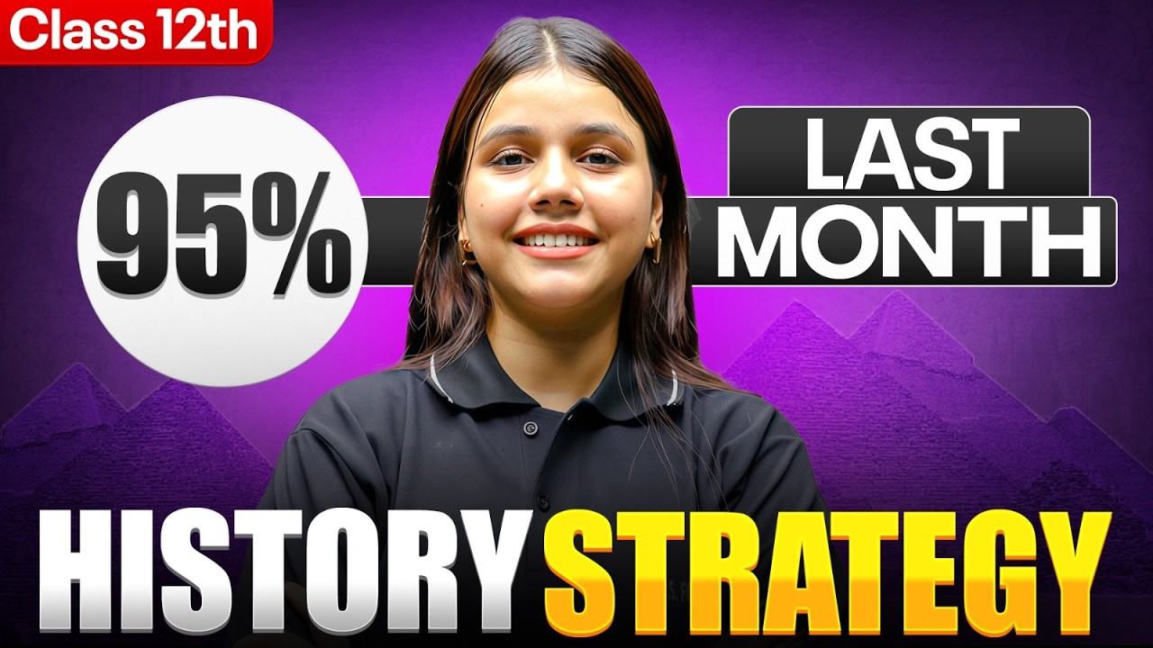 NIOS History Class 12 🔥 1 Month Study Plan | Score 95%+