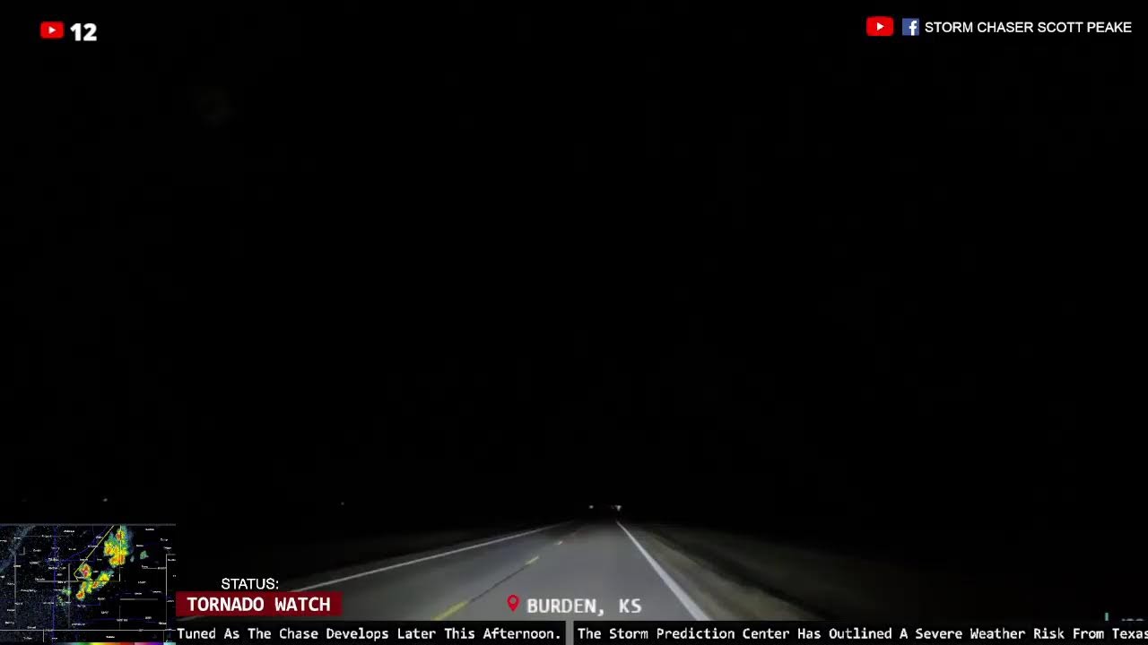 Live Storm Chasing In The Central Plains
