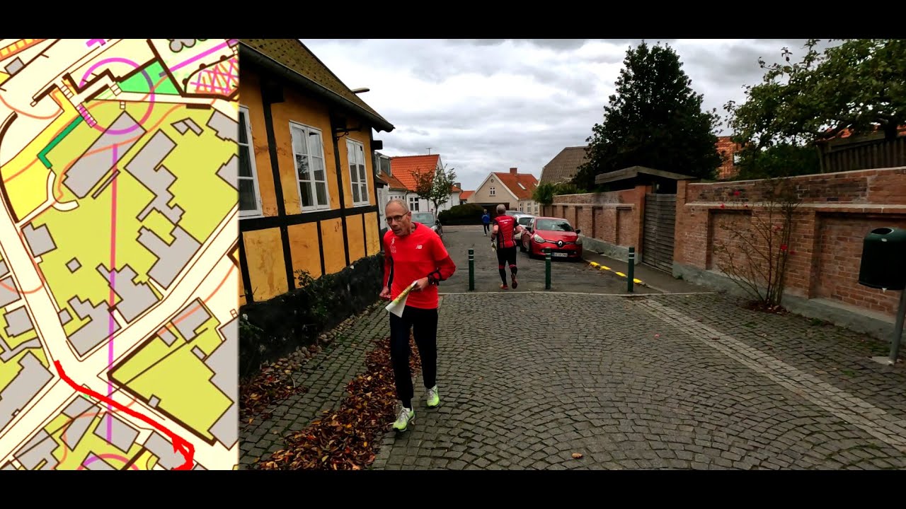 Orienteering at Höst Open 2025 - Sprint in Hasle (Headcam Orienteering)