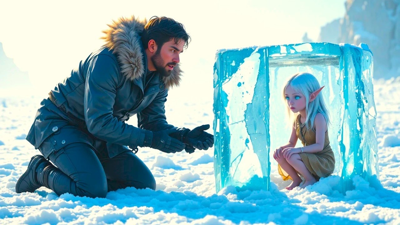 Human Discovers Alien Girl Trapped in Ice — Survived Conscious for Half a Year | HFY Sci-Fi