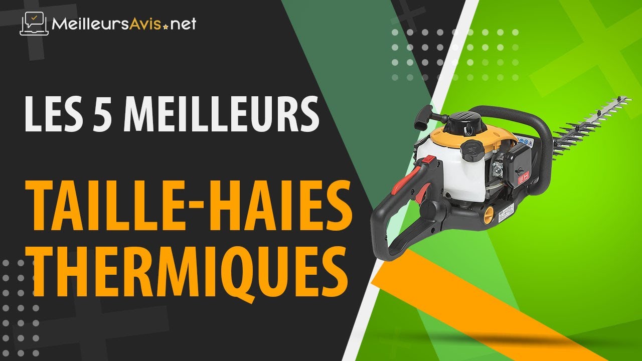 ⭐️ MEILLEUR TAILLE-HAIE THERMIQUE - Avis & Guide d'achat (Comparatif 2021)