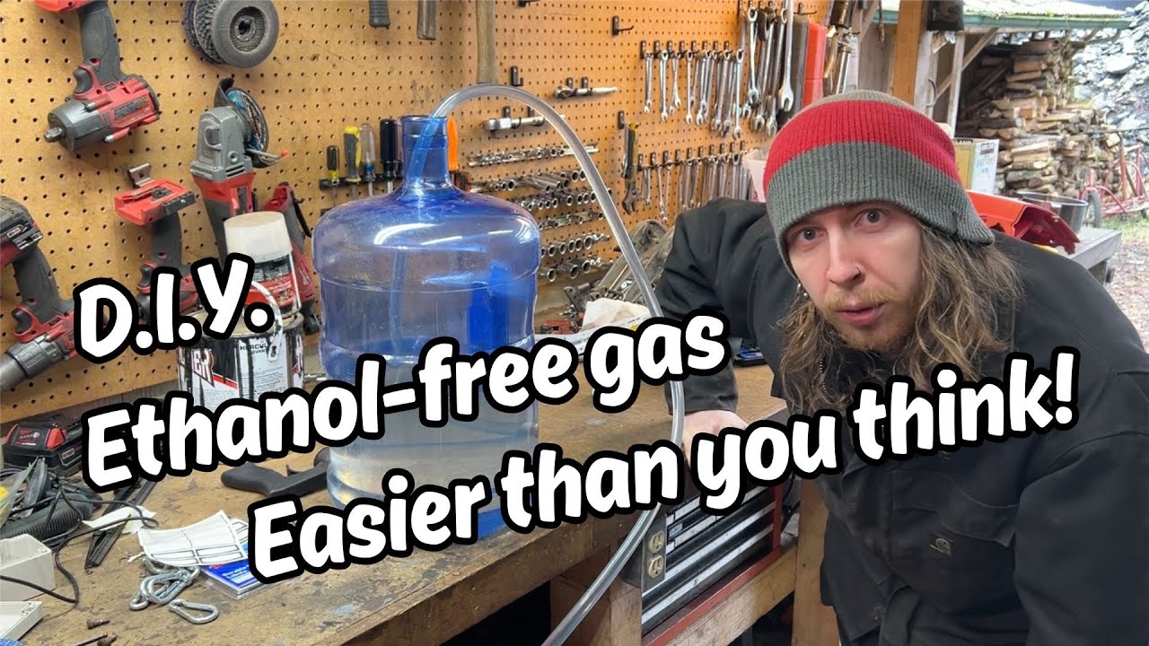This trick will keep your small engines running! How to make ethanol-free gas at home