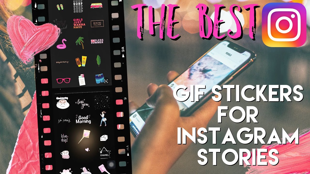 THE BEST STICKERS/GIFS FOR CREATIVE INSTAGRAM STORIES