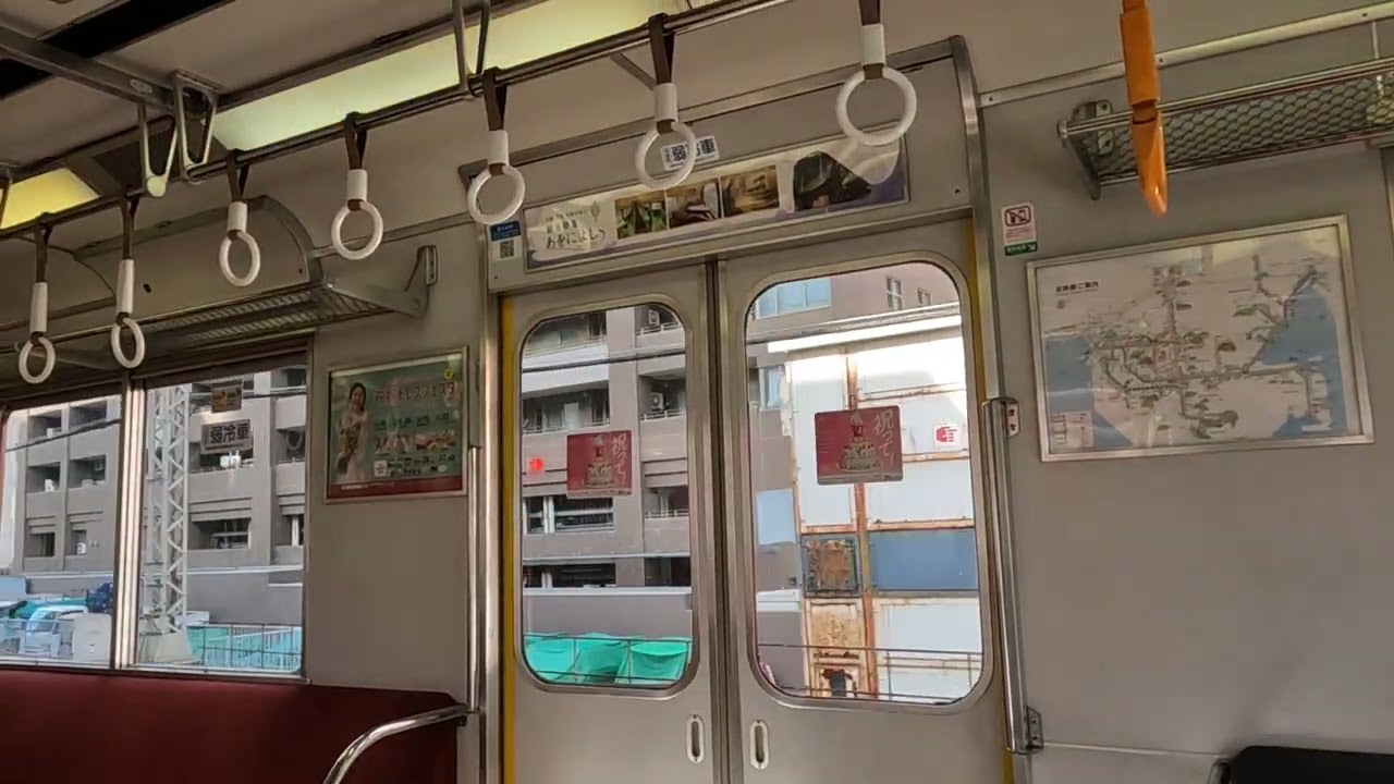 Kintetsu Railway 2610 Series - Tsuruhashi to Ōsaka Uehommachi (Osaka Line) 近鉄2610系 走行音