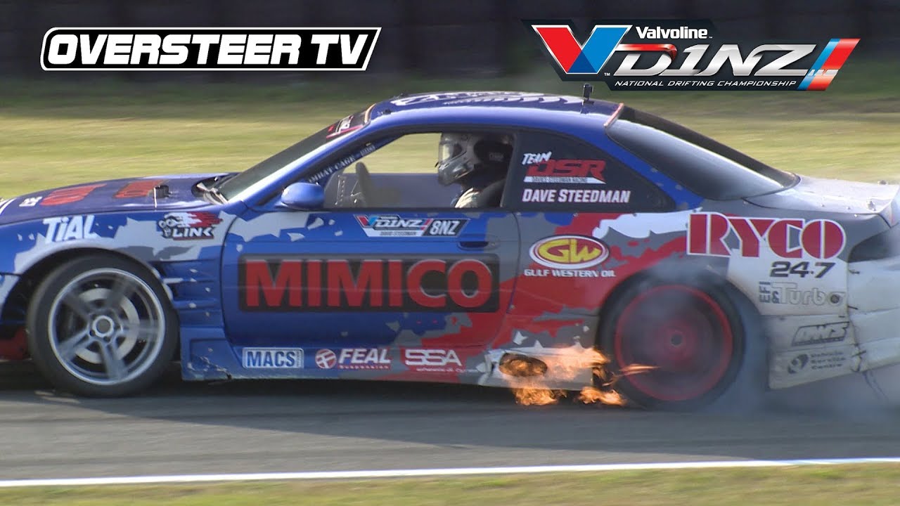 Valvoline D1NZ Drifting 2020: Dave Steedman Claims Second Place, R1 Teretonga