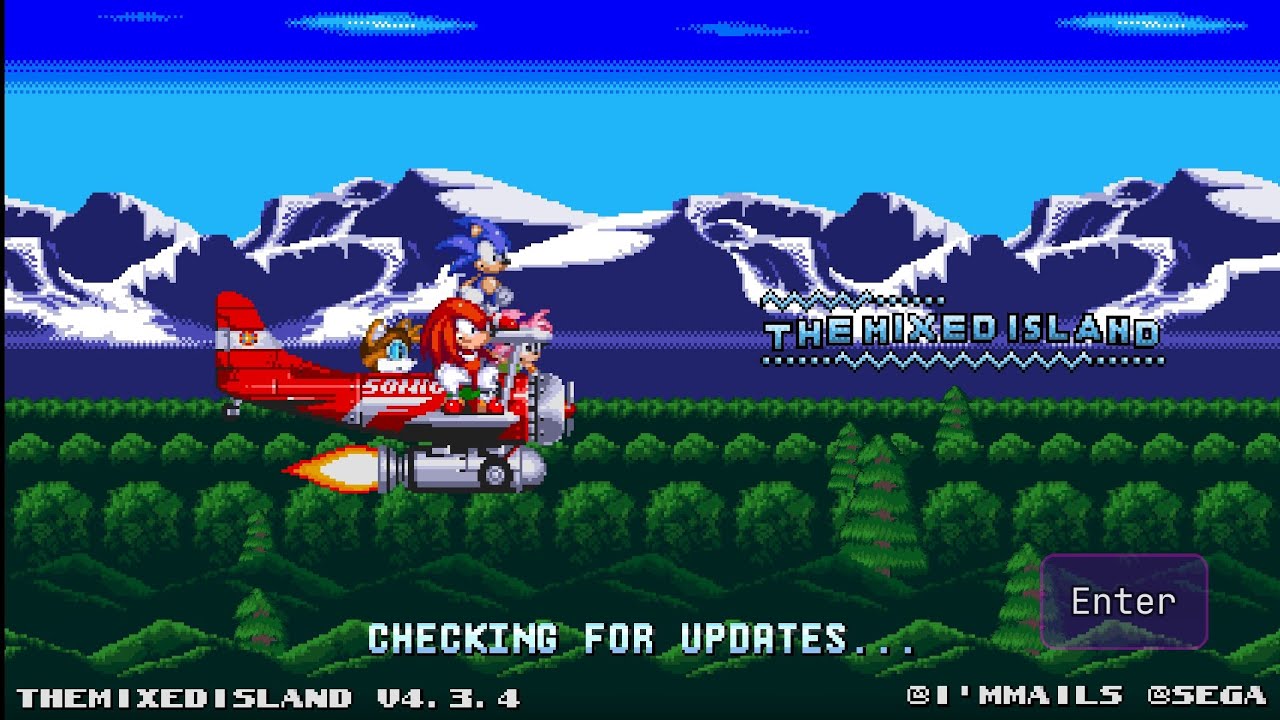 Sonic The Mixed Island (fangame aonde o tempo passa e só atrapalha)
