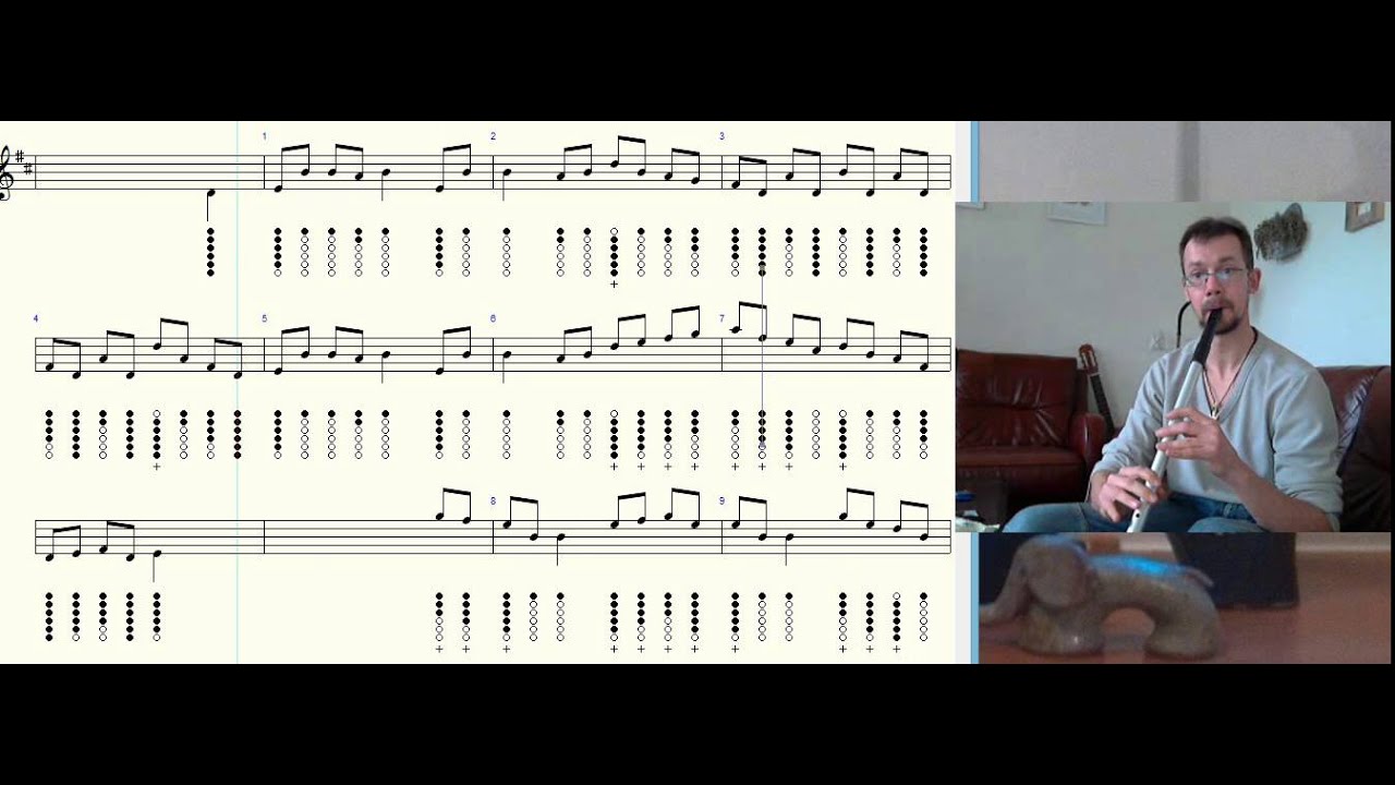 Cooleys reel tutorial / dots low whistle