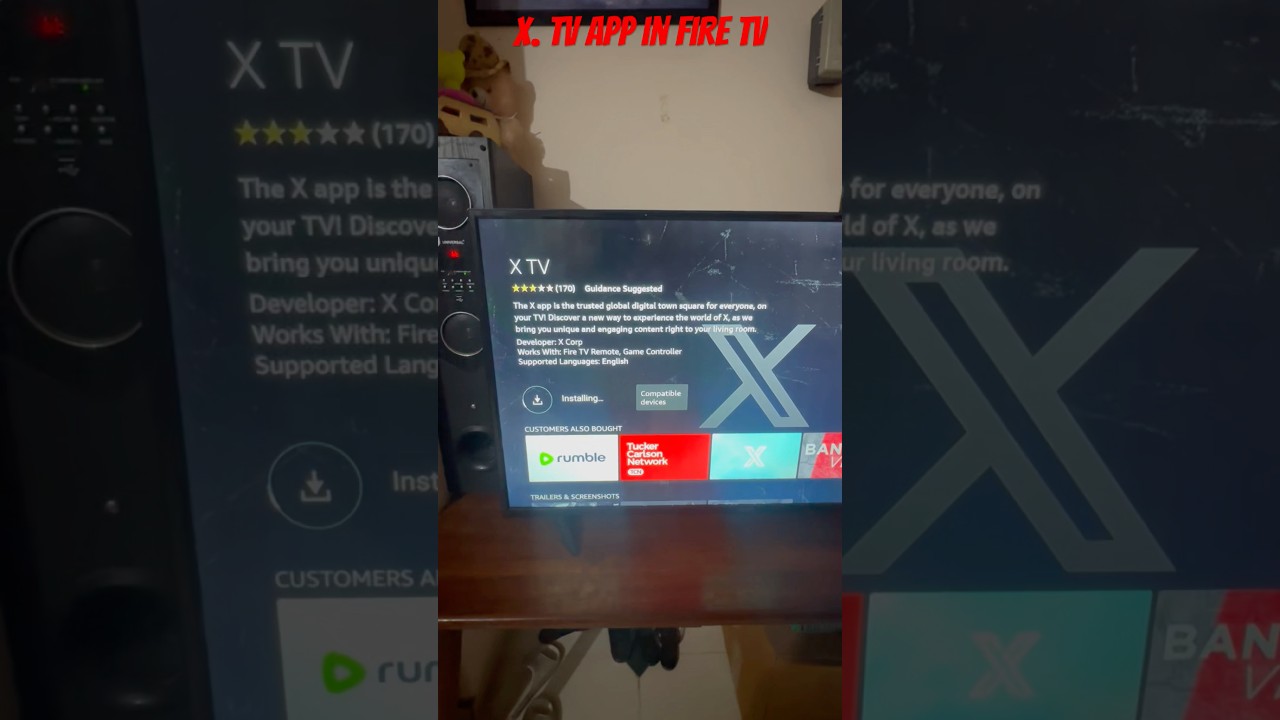 X tv Application on fire tv stick | how to download X tv app in fire tv #xtv #xtvapp #classifiedtech