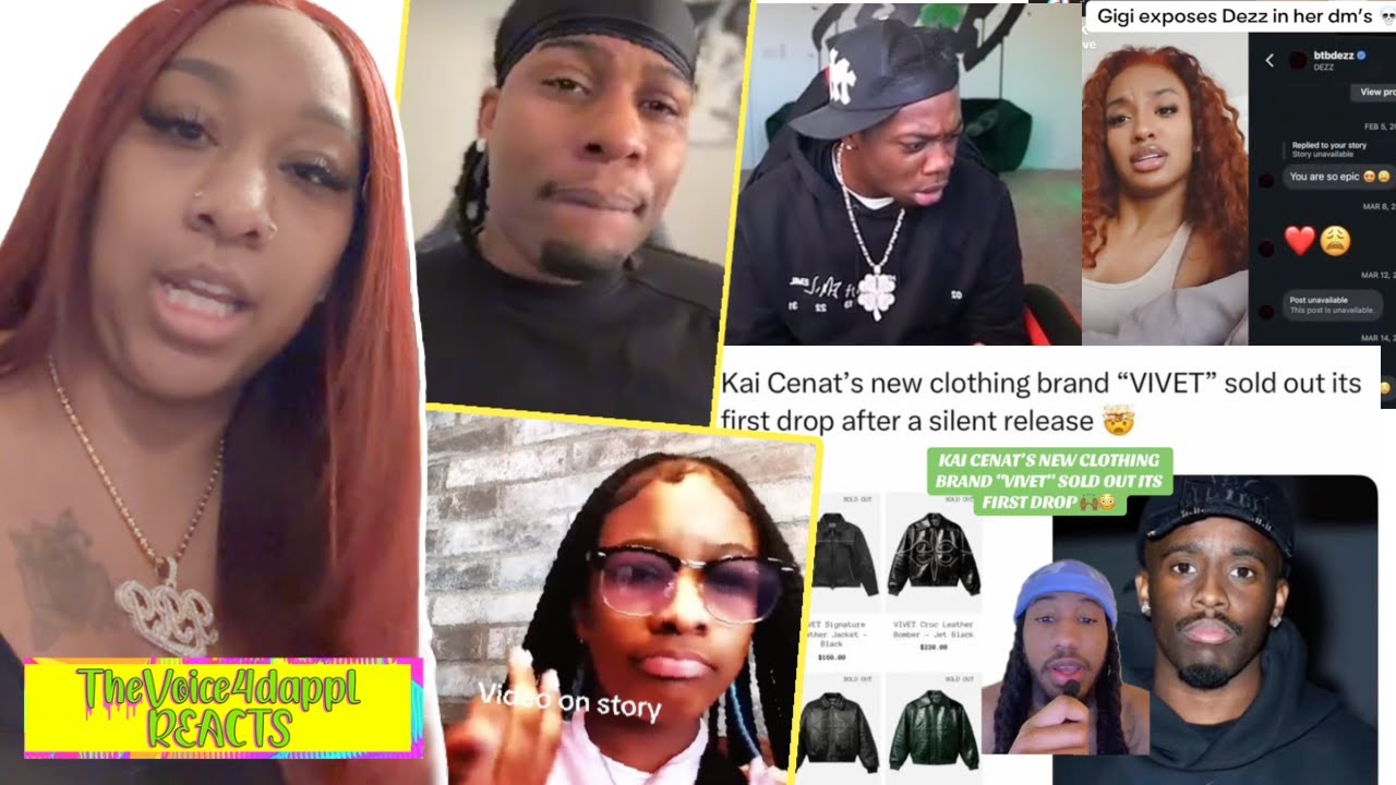 Kai Cenat Gf GiGi Get Response From Dezz🤬 CJSOCOOL BM Ni'Kee Respond After CJ Arrest & K!ckin Camari