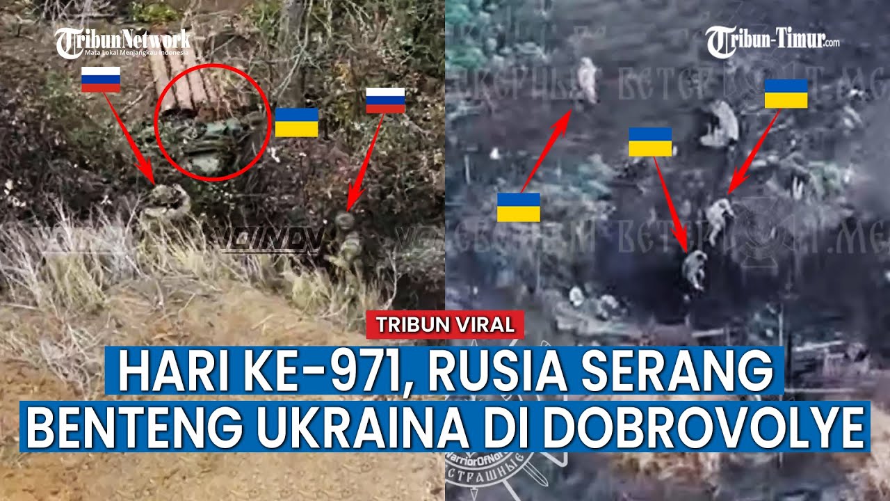 UPDATE HARI KE-971 Rusia vs Ukraina, Tentara Zelenskyy Dihancurkan di Hutan Arah Liptsovsk