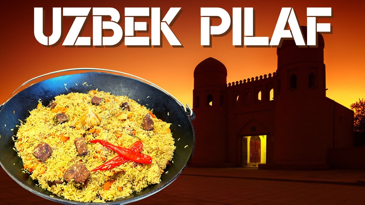 Uzbek Plov AKA Pilaf in a LARGE cast iron Kazan