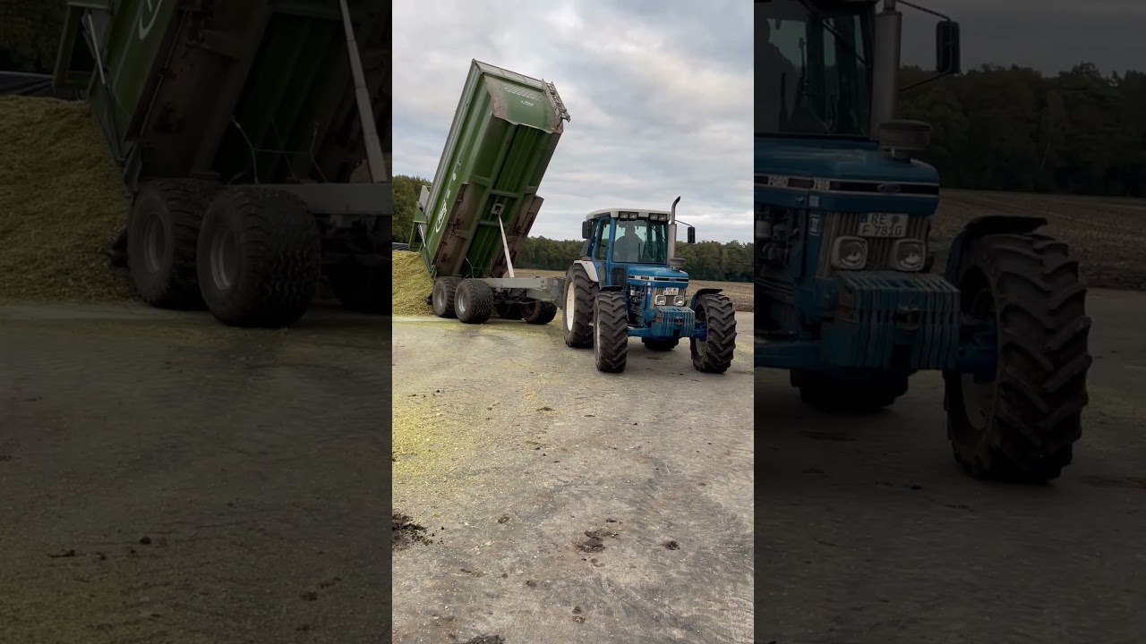 Ford 7810 😍 #farming #maish&auml;ckseln #valtra #viralvideo